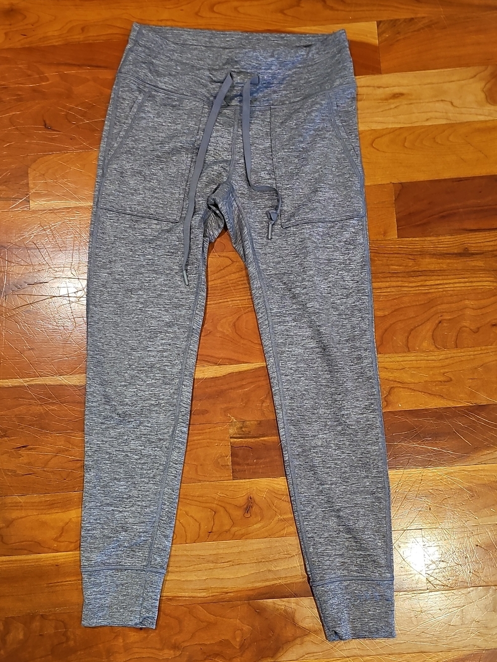 Grey Drawstring Jogger Pants